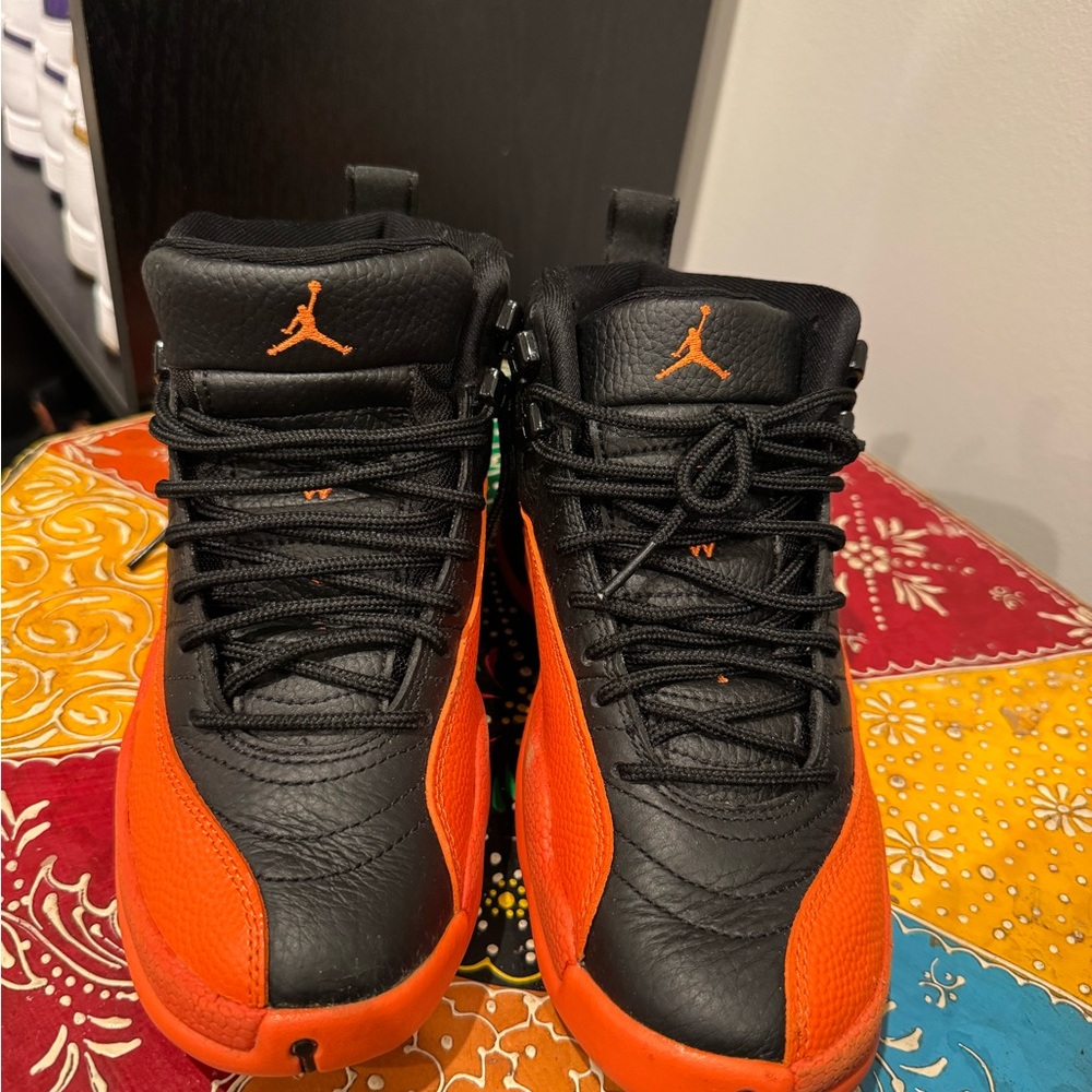 WNBA All-Star Jordan 12 Brilliant Orange - Picture 2 of 5